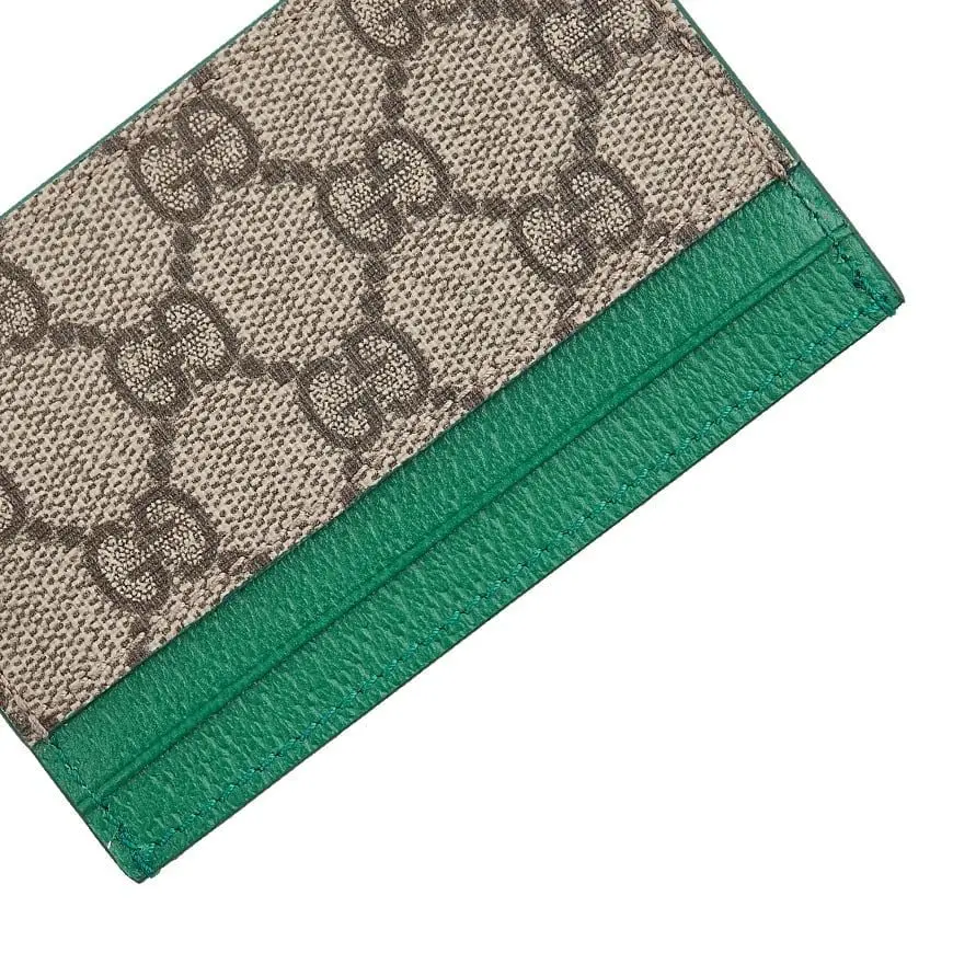 Ví Gucci Monogram Card Holder ‘Beige Shamar’ 768248-FACQC-9753 - Ảnh 3
