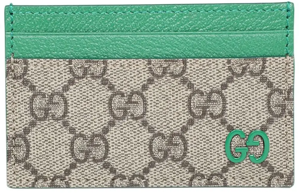 Ví Gucci Monogram Card Holder ‘Beige Shamar’ 768248-FACQC-9753