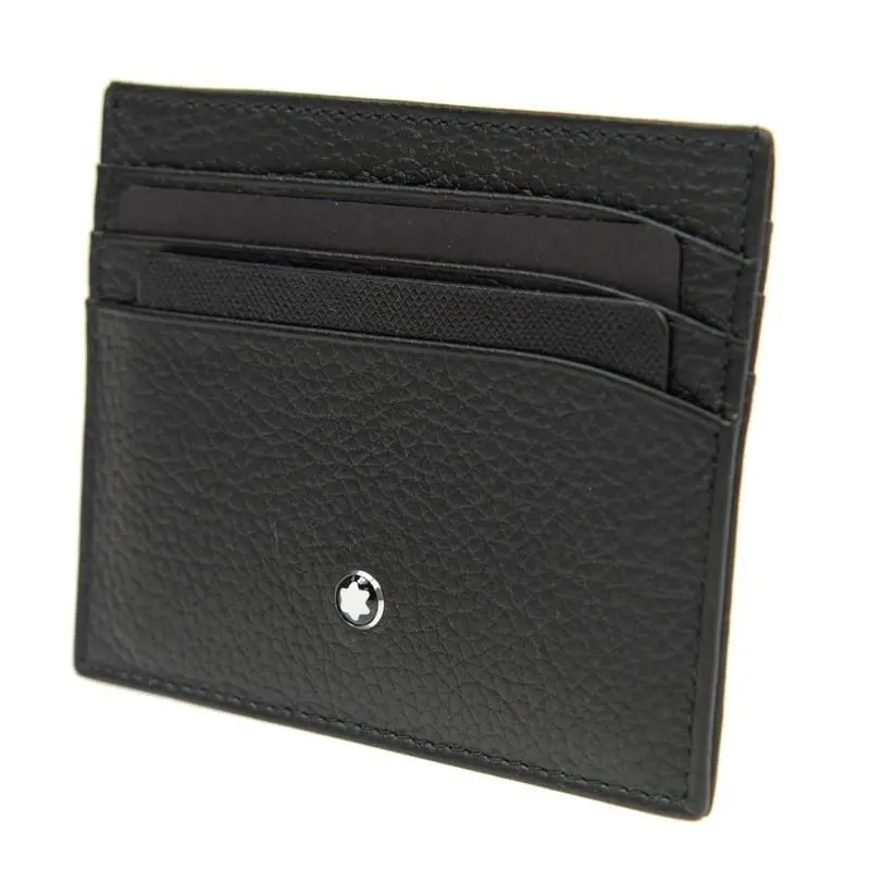 Alternative view of Ví Montblanc Meisterstück Card Holder 'Black' 113309