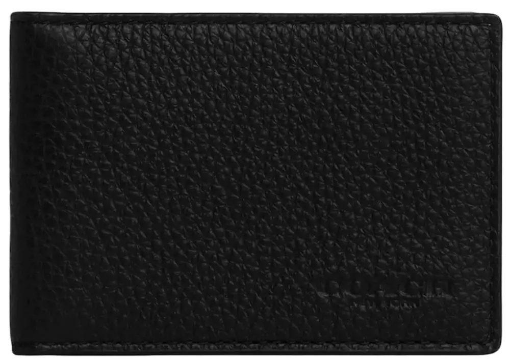 Ví Coach Compact Billfold Wallet 'Black' CM167-QBBK