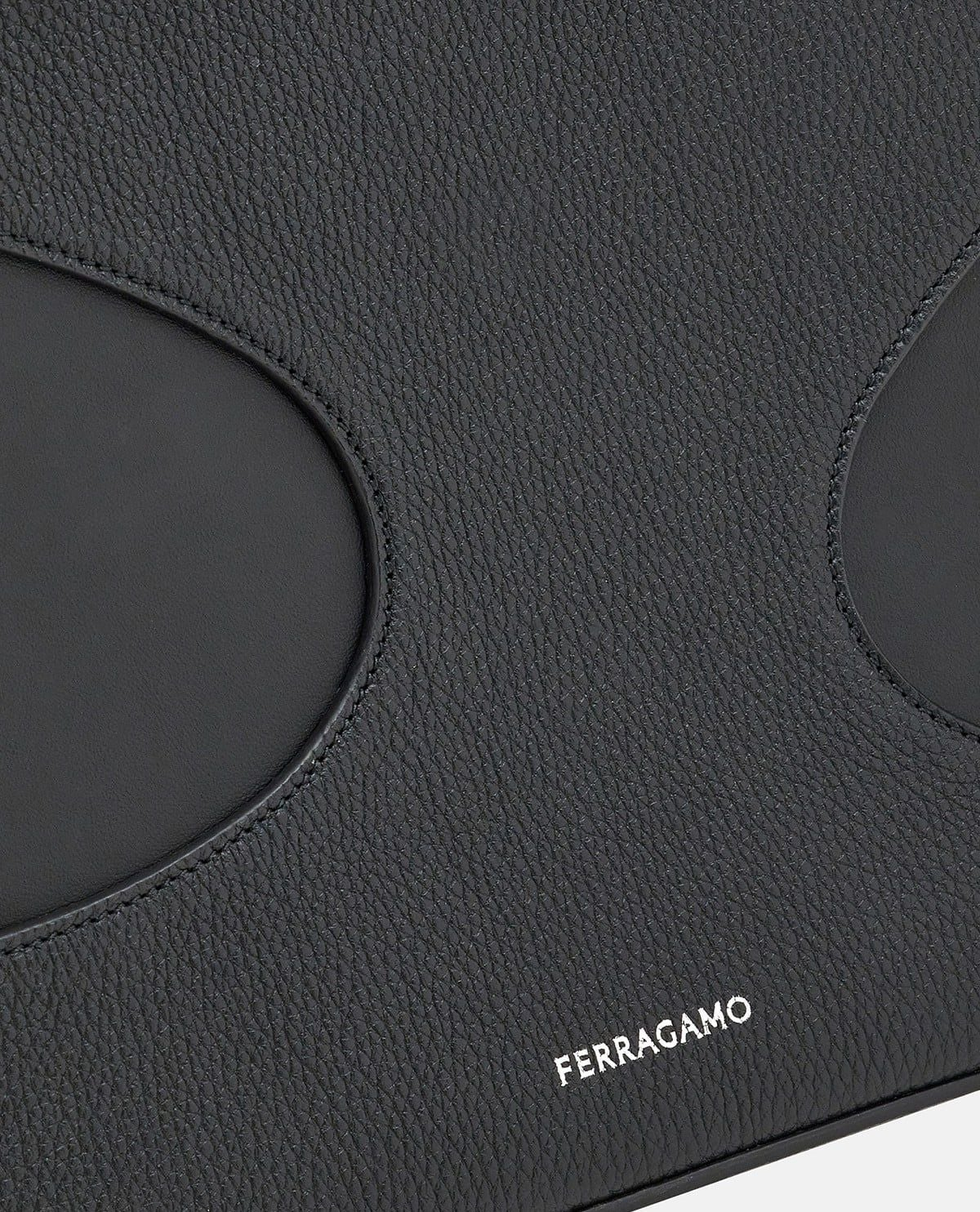 Alternative view of Ví Salvatore Ferragamo Leather Wallet 'Black' 241285-764030