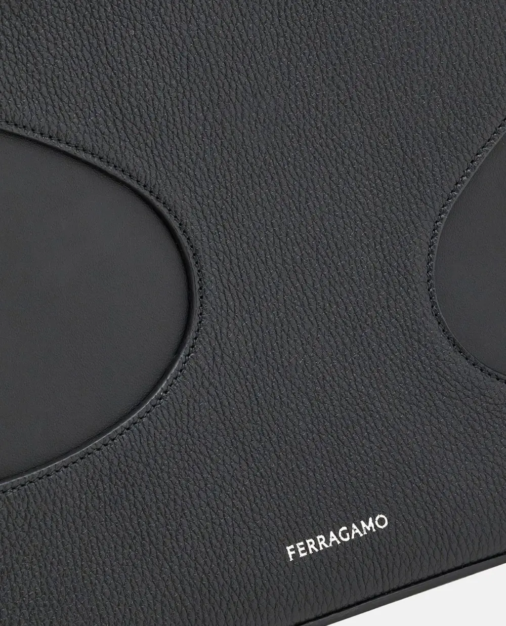 Alternative view of Ví Salvatore Ferragamo Leather Wallet 'Black' 241285-764030