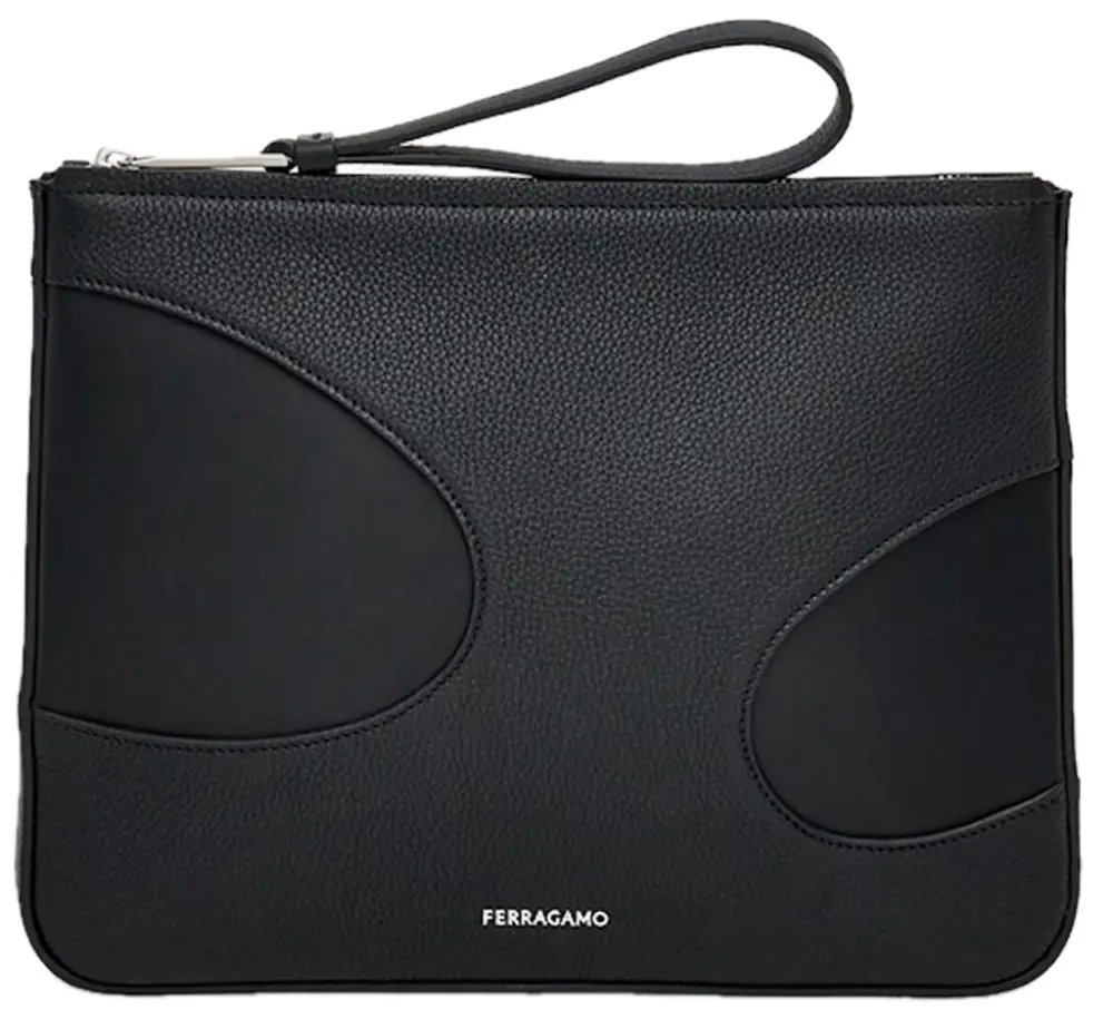 Ví Salvatore Ferragamo Leather Wallet 'Black' 241285-764030