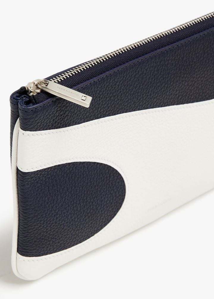 Alternative view of Ví Salvatore Ferragamo Phone Pouch 'Black White' 661322-770126