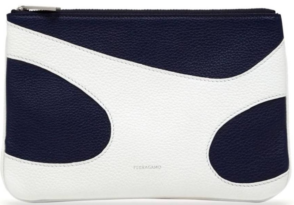 Ví Salvatore Ferragamo Phone Pouch 'Black White' 661322-770126