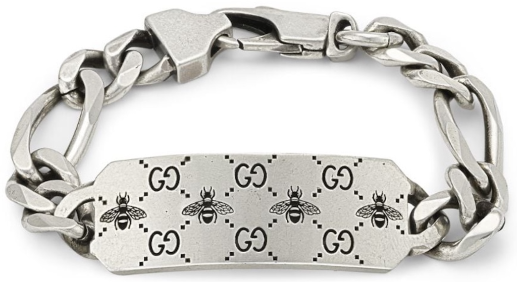 Vòng Tay Gucci Bracelet With Bee ‘Silver’ 728264-J8400-0728