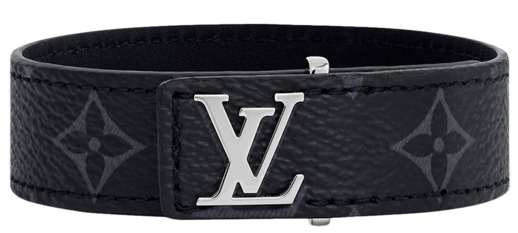 Vòng Tay Louis Vuitton Bracelet Slim Monogram 'Eclipse' M6456