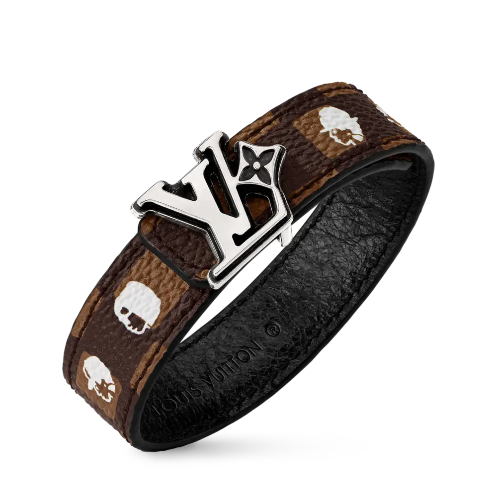 Vòng Tay Louis Vuitton Flower Phriendship Bracelet 'Brown' M4429E - Ảnh 3