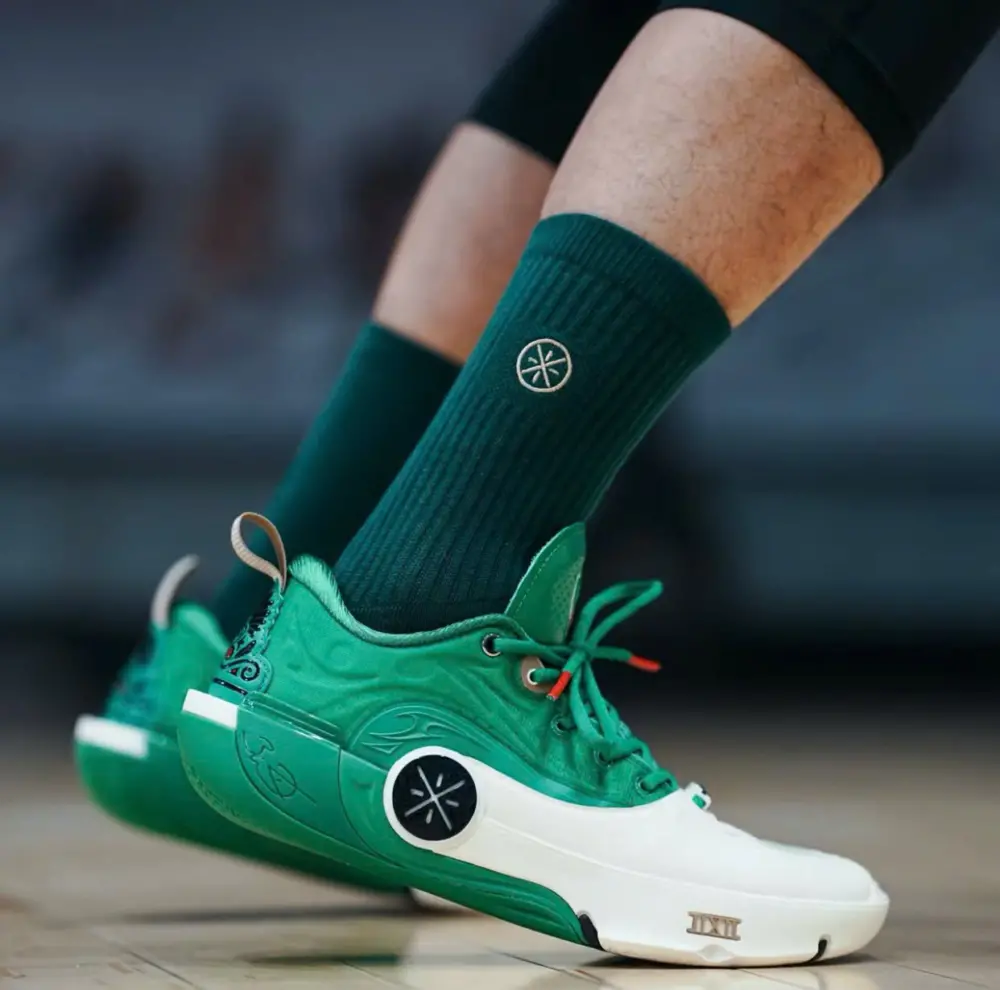 Alternative view of Giày Li-Ning Way of Wade 12 ‘White Green’ ABAV085-4