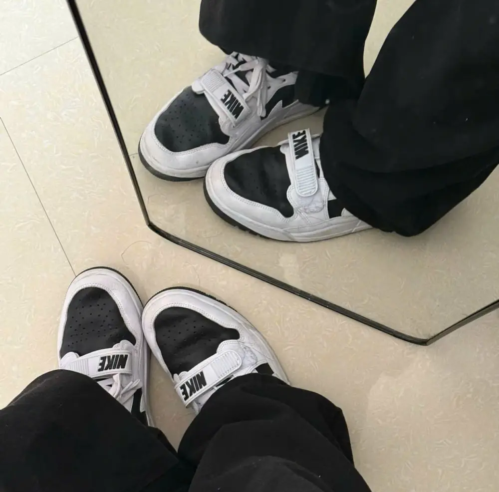 Alternative view of Giày Nike Air Jordan 312 Low ‘White Black’ CD9054-111