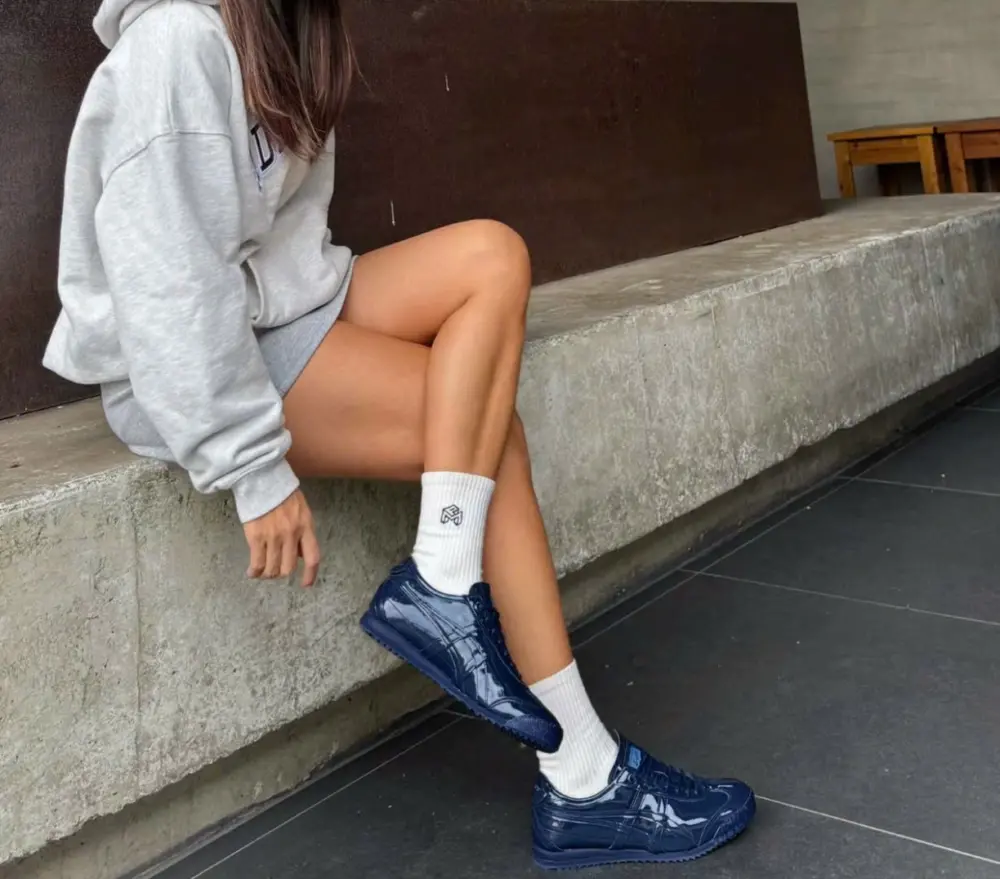 Giày Onitsuka Tiger Mexico 66 SD ‘Navy’ 1183C527-400 - Ảnh 3