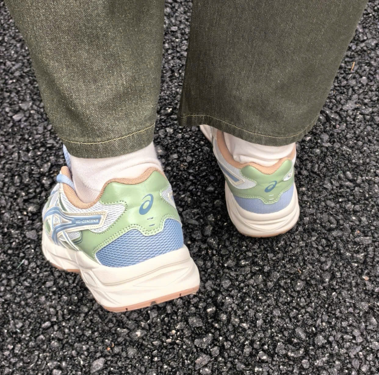Alternative view of Giày Asics Gel-Sonic ‘Blue White’ 1014A385-400