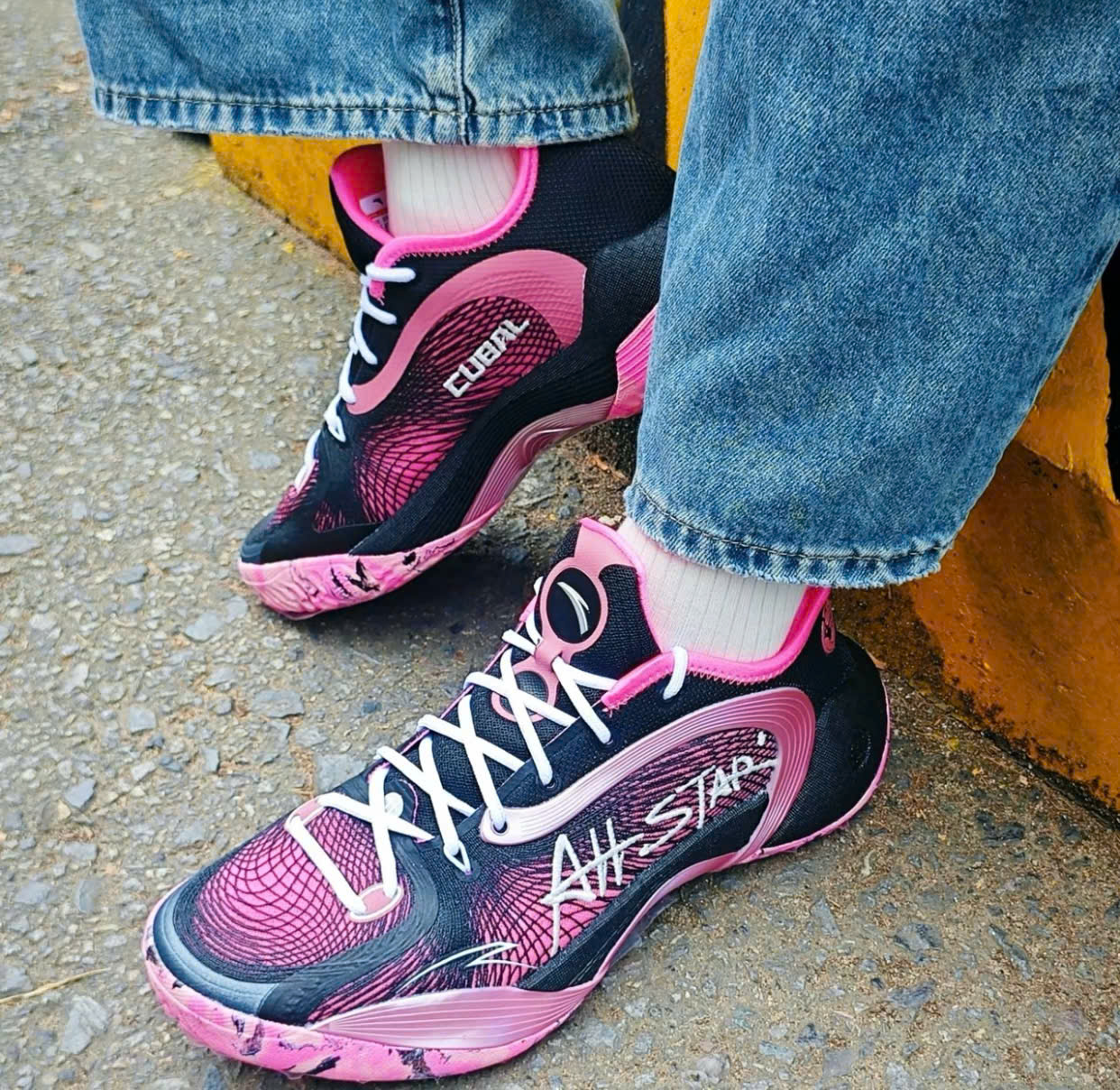 Giày Anta Cubal All Star ‘Bright Pink’ 912431102S-1 - Ảnh 5