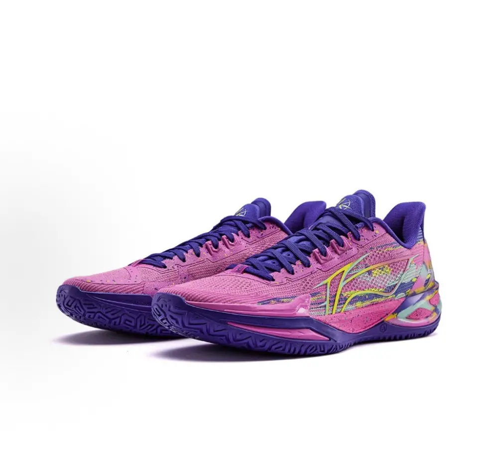 Alternative view of Giày Li-Ning LiRen 6 V2 'Violet Pink' ABAV087-32