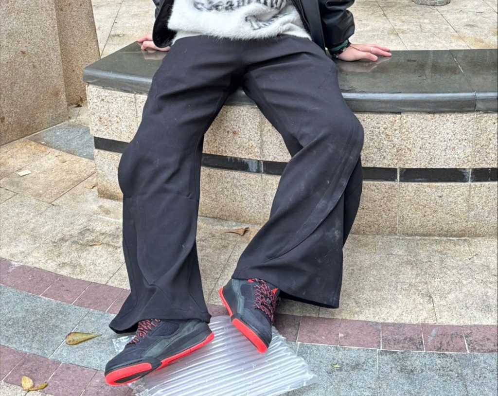 Giày Nike Jordan Flight Court 23 'Black Infrared' HF3255-011 - Ảnh 4