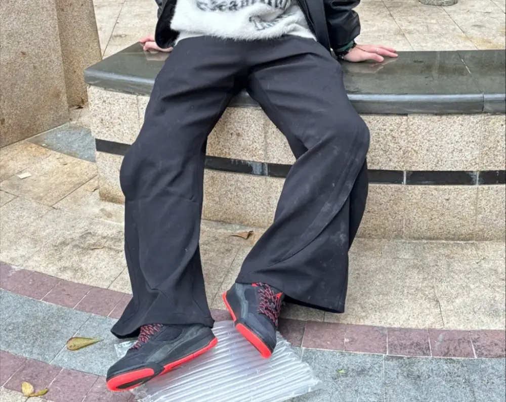 Giày Nike Jordan Flight Court 23 'Black Infrared' HF3255-011 - Ảnh 4