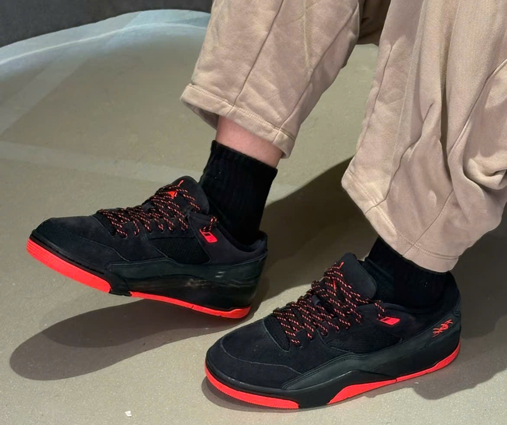 Alternative view of Giày Nike Jordan Flight Court 23 'Black Infrared' HF3255-011