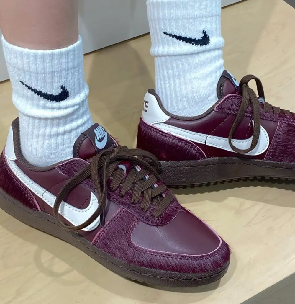 Giày Nike Field General ‘Burgundy Crush Sail Gum’ HJ6000-601 - Ảnh 4