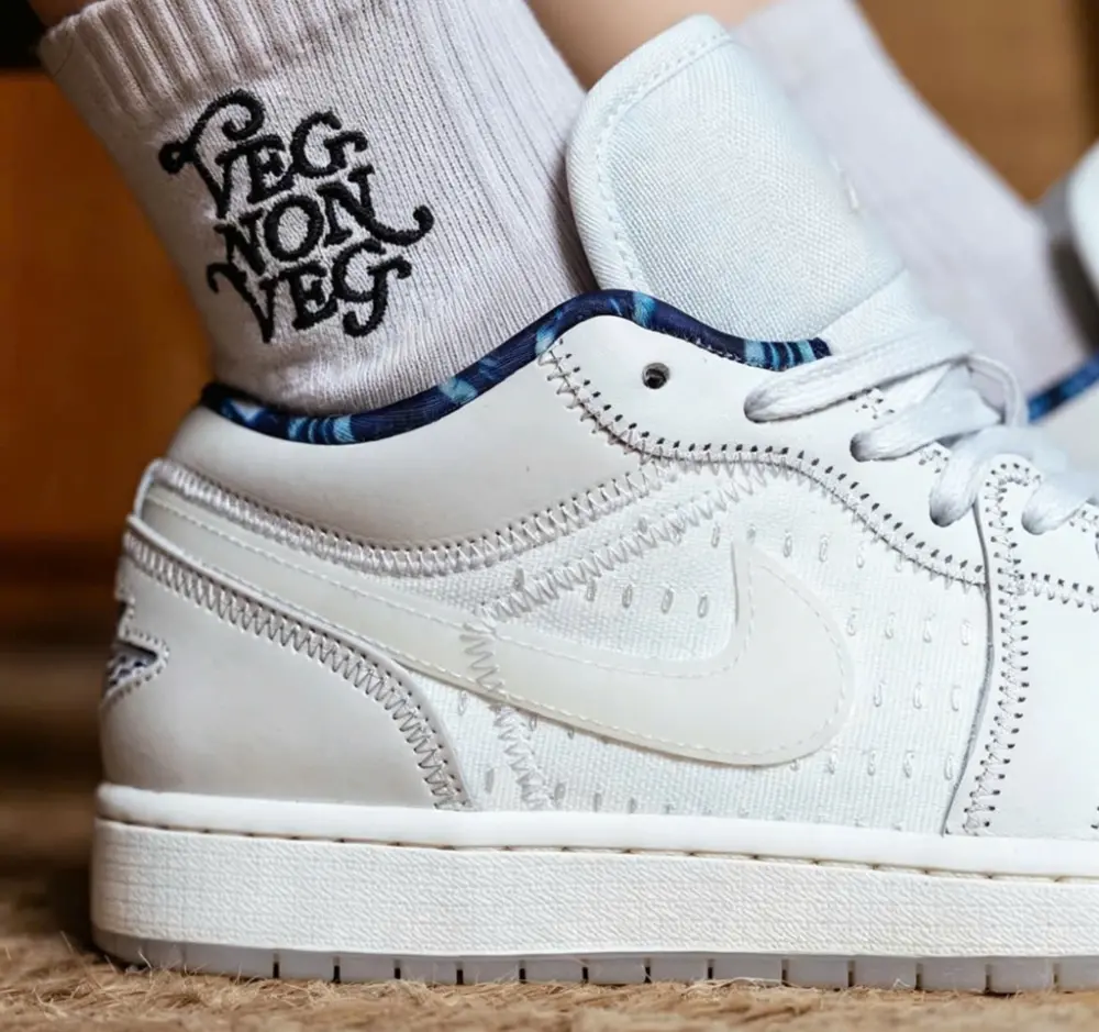 Giày Nike Air Jordan 1 Low SE ‘Summit White Sail’ IR7337-121 - Ảnh 5