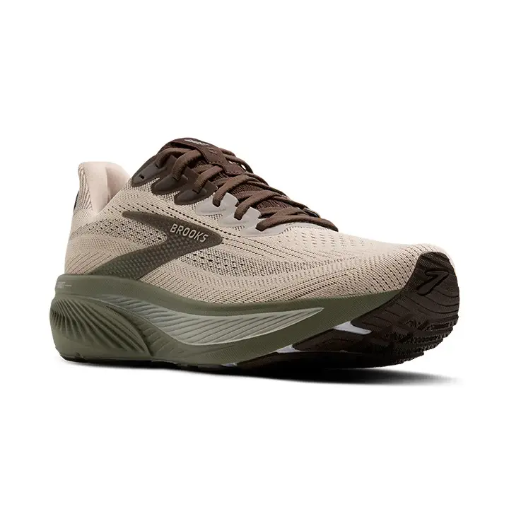 Giày Brooks Ghost 17 ‘Grey Brown Olive’ 110442-1D-297 - Ảnh 3