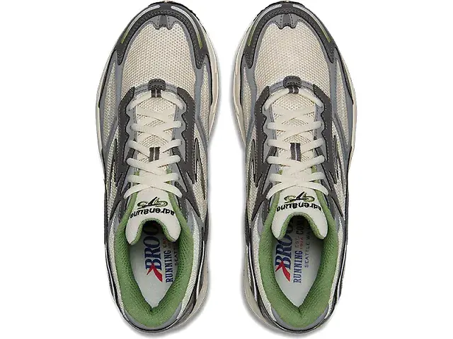 Giày Brooks Adrenaline GTS 4 ‘White Black Green’ 110485-1D-393 - Ảnh 4