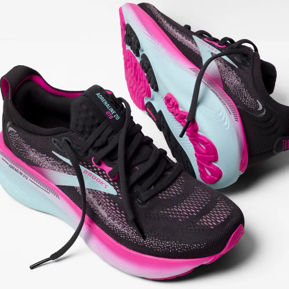 Giày Brooks Adrenaline GTS 25 ‘Black Cyber Pink’ 120443-1B-064 - Ảnh 5