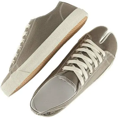 Alternative view of Giày Maison Margiela Tabi Low 'Grey' S57WS0252P1875T8032
