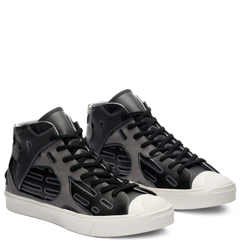 Giày Converse Feng Chen Wang x Jack Purcell Mid ‘Black’ 169008C - Ảnh 4