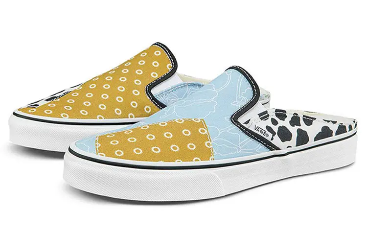 Giày Vans Classic Slip-On Mule 'Pattern Mix Multi' VN0A4P3U6UX - Ảnh 4