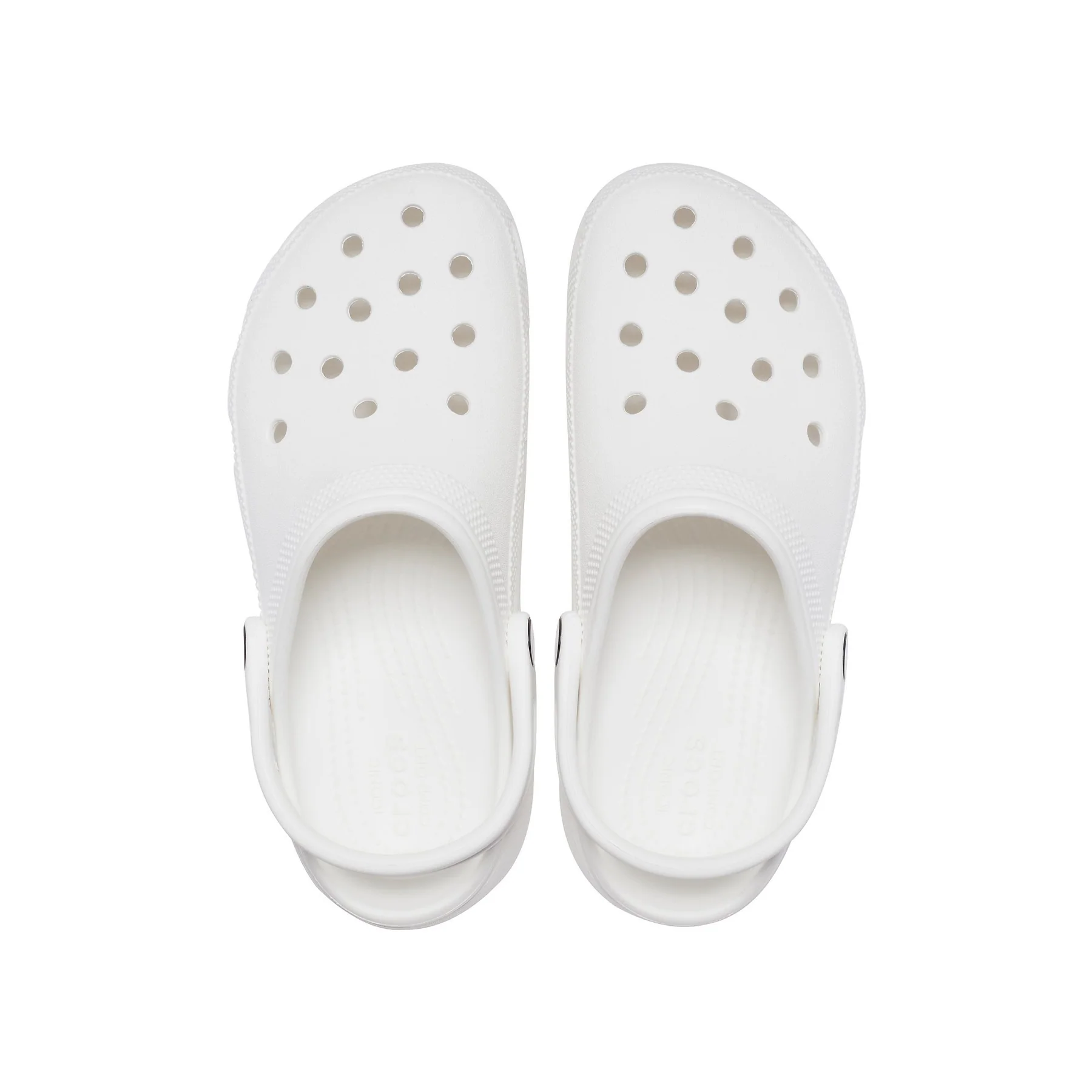 Alternative view of Dép Crocs Classic Platform 'White' 206750-100
