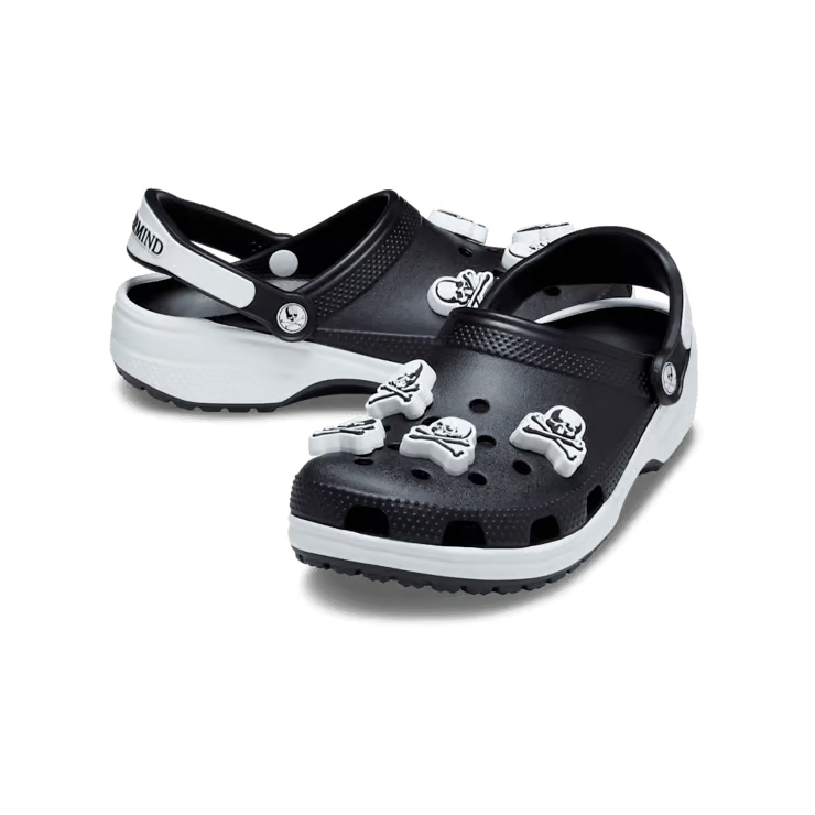 Dép Crocs Classic Clog 'Mastermind White' 208211-066 - Ảnh 4