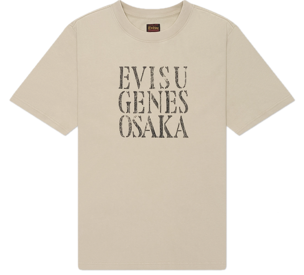 Áo Evisu Osaka ‘Beige’ 2EAEJM5TS6111RXCT-ECUX
