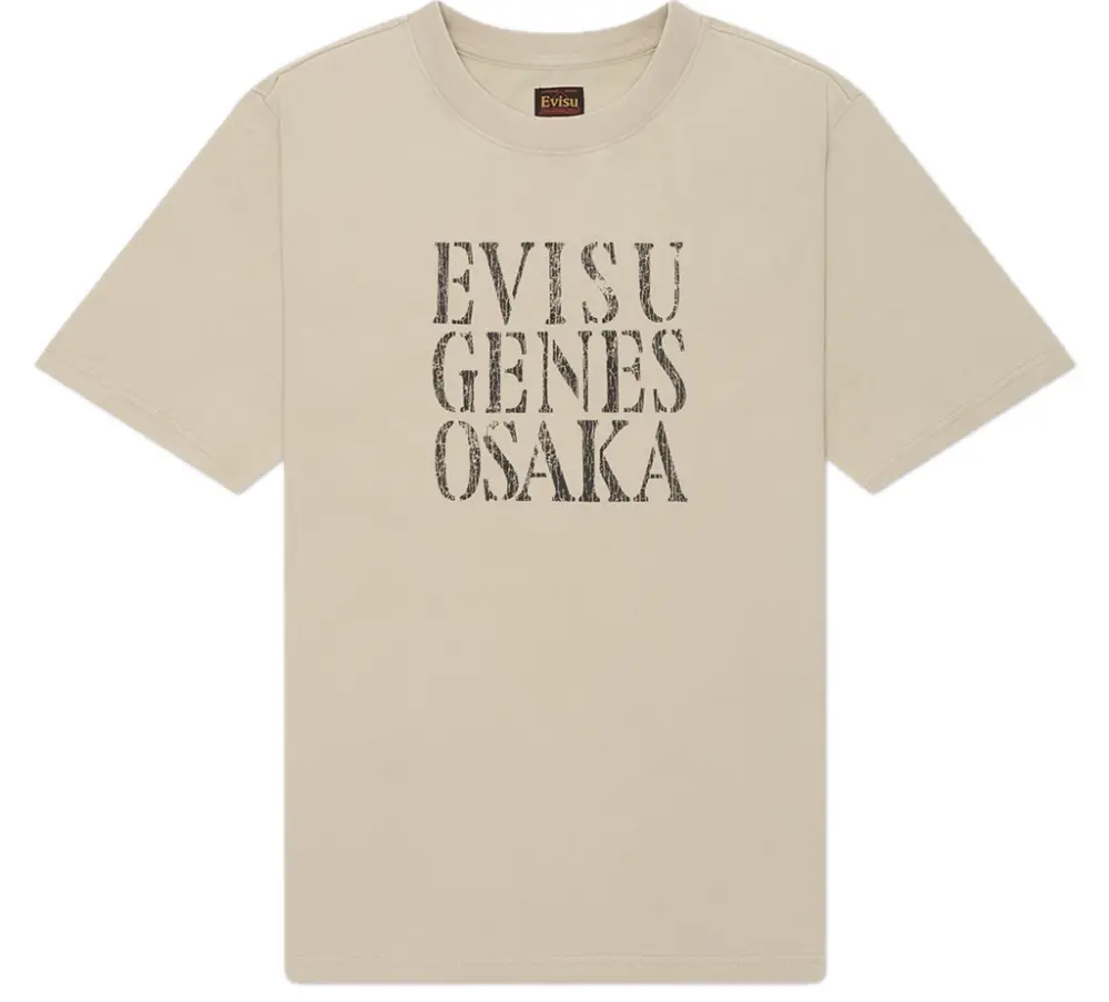 Áo Evisu Osaka ‘Beige’ 2EAEJM5TS6111RXCT-ECUX