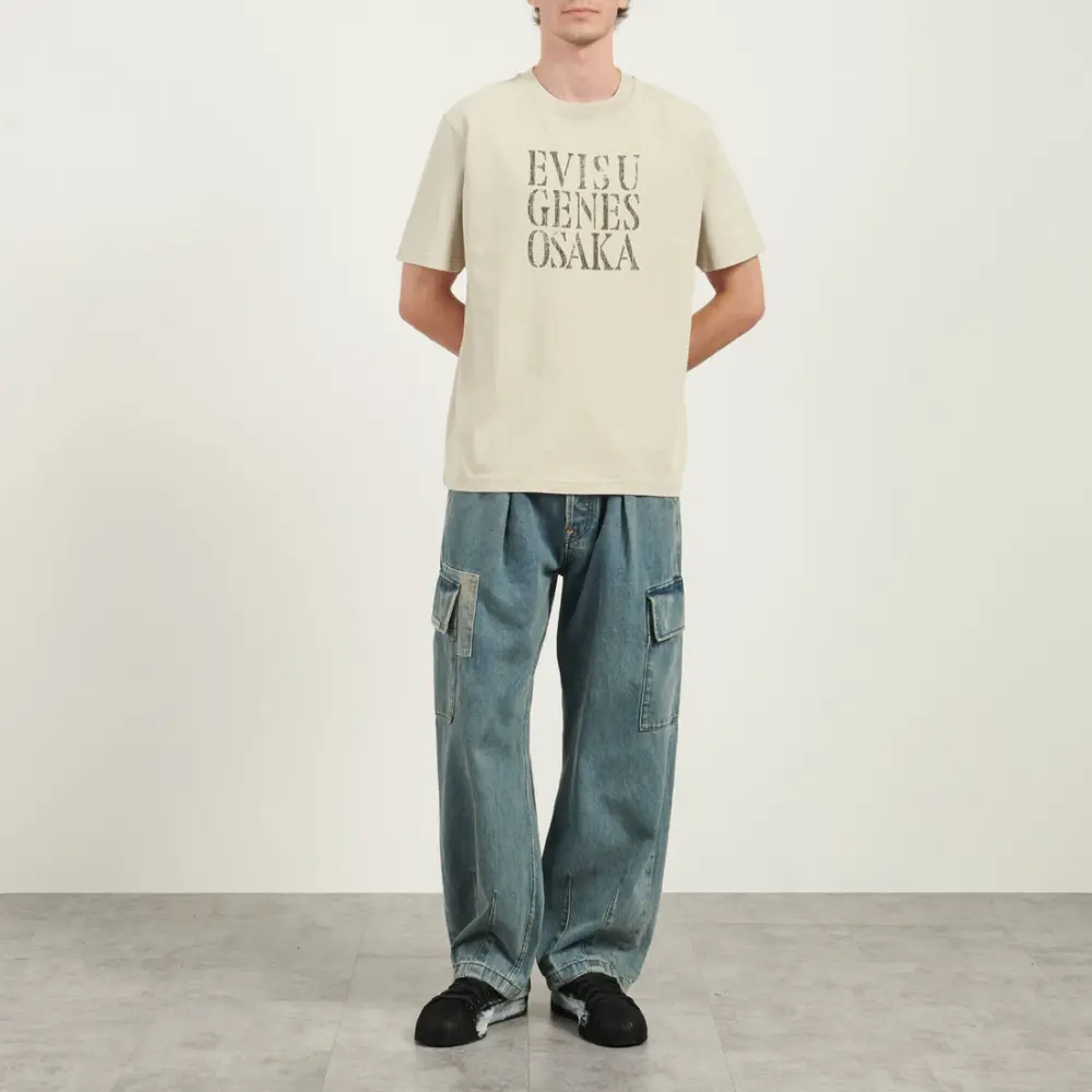 Alternative view of Áo Evisu Osaka ‘Beige’ 2EAEJM5TS6111RXCT-ECUX