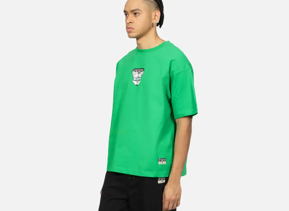 Áo Evisu Daruma and Daicock ‘Green’ 2ESHTM4TS1071LFCT - Ảnh 3