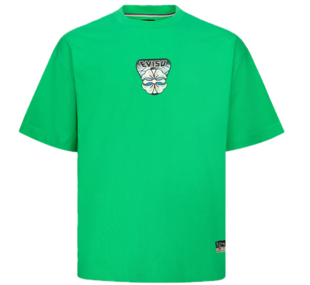 Áo Evisu Daruma and Daicock ‘Green’ 2ESHTM4TS1071LFCT