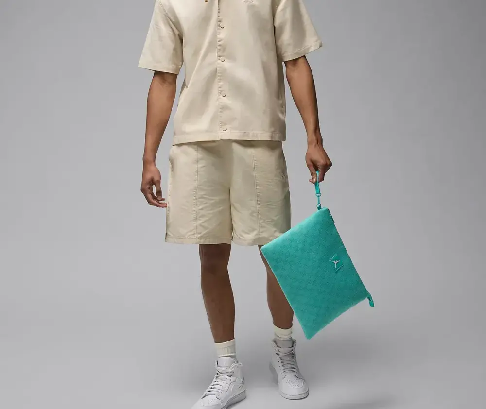 Túi Nike Jordan Monogram Pouch ‘Emerald Rise’ LM0897-E8G - Ảnh 3