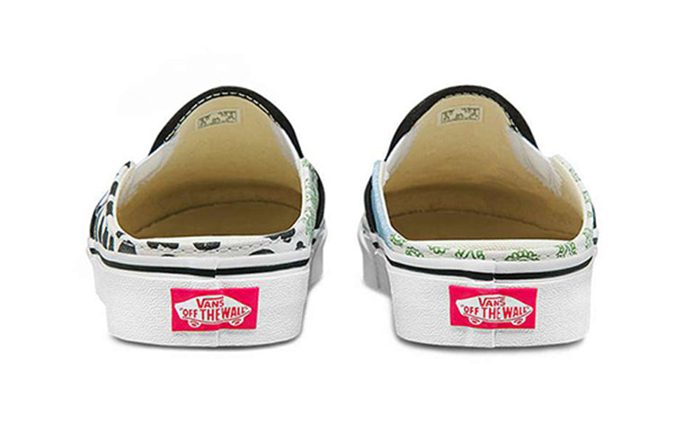 Giày Vans Classic Slip-On Mule 'Pattern Mix Multi' VN0A4P3U6UX - Ảnh 3