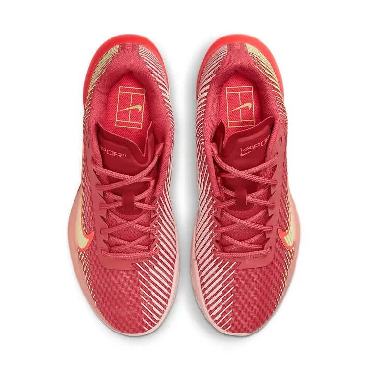 Giày Nike Court Air Zoom Vapor 11 'Red Yellow' DV2015-600 - Ảnh 3