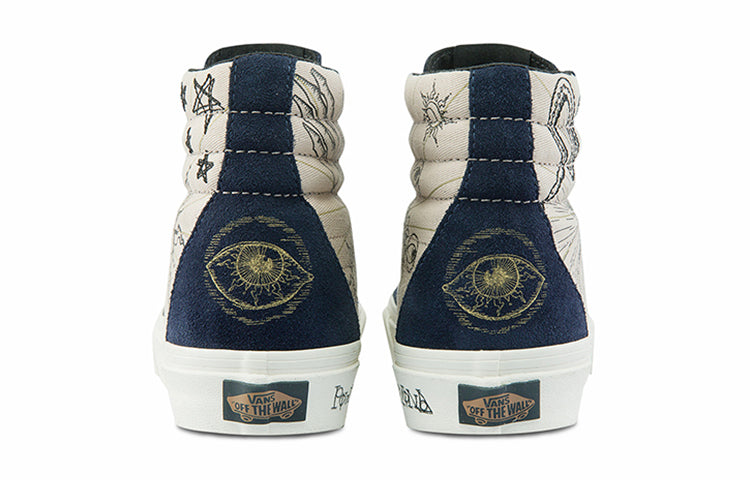 Giày Vans Unisex SK8-HI Sneakers 'Blue' VN0A32QG4UA - Ảnh 4