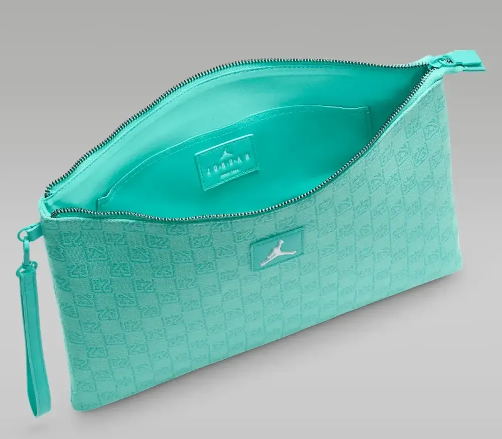 Túi Nike Jordan Monogram Pouch ‘Emerald Rise’ LM0897-E8G - Ảnh 4
