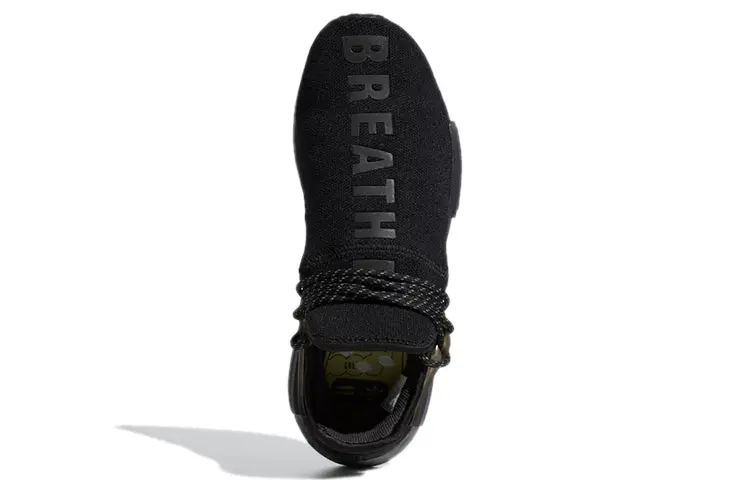 Alternative view of Giày Adidas Pharrel x NMD Human Race 'Triple Black' GX2487