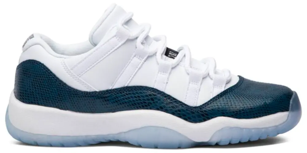 Giày Nike Air Jordan 11 Retro Low GS ‘Navy Snakeskin’ CD6847-102