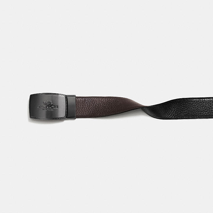 Thắt Lưng Coach Stitched Reversible Belt 64089-BK-MA - Ảnh 4