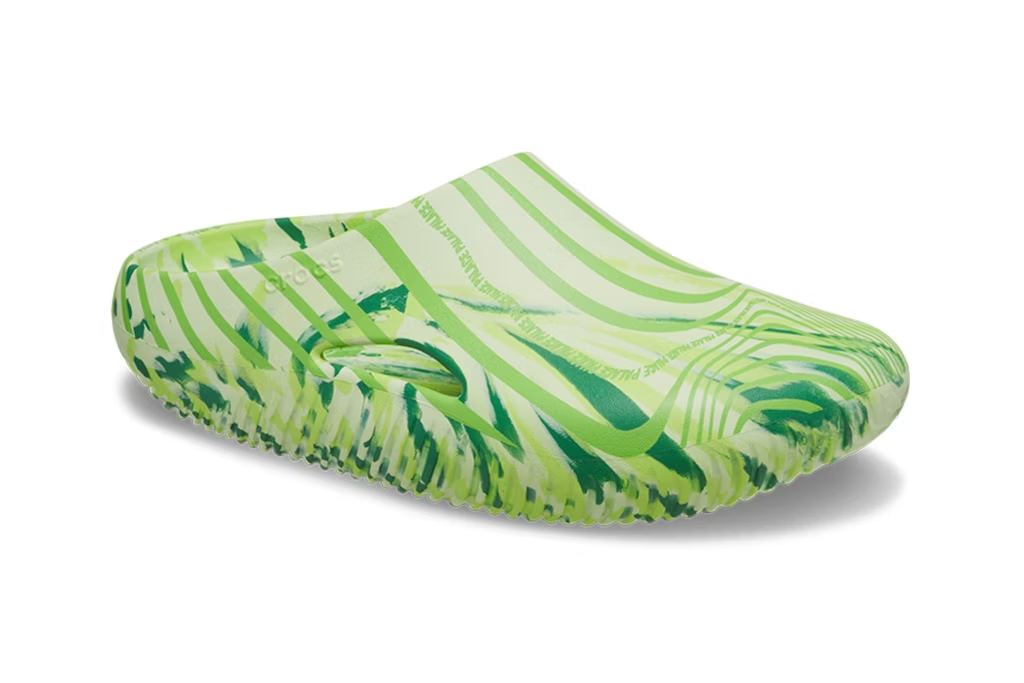 Dép Crocs Palace x Mellow Recovery Clog 'Celery' 209383-3UB - Ảnh 3