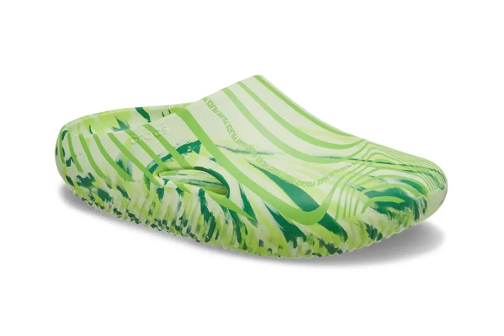 Dép Crocs Palace x Mellow Recovery Clog 'Celery' 209383-3UB - Ảnh 3