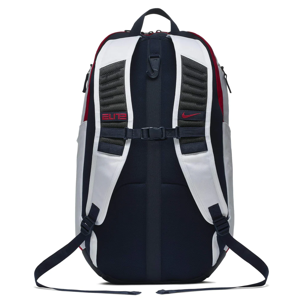 Alternative view of Balo Nike Hoops Elite Pro Backpack ‘White’ BA5554-100