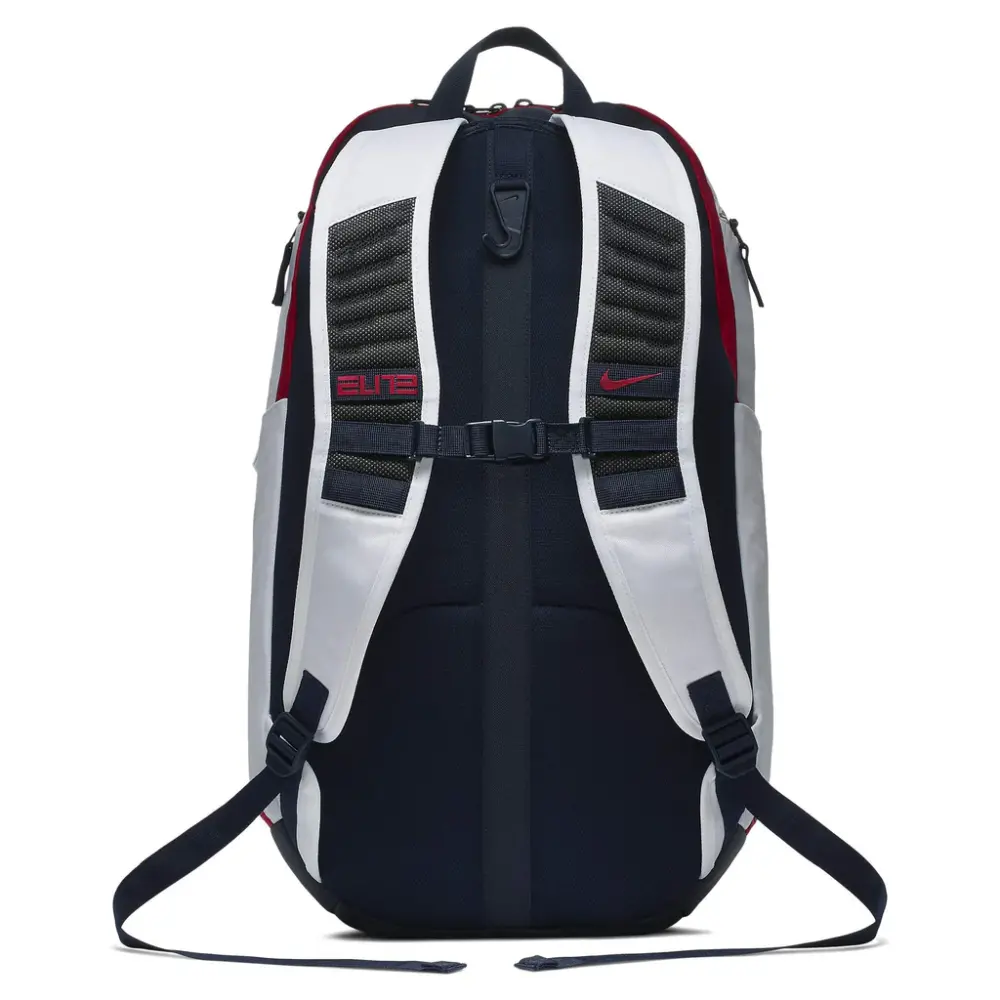 Alternative view of Balo Nike Hoops Elite Pro Backpack ‘White’ BA5554-100