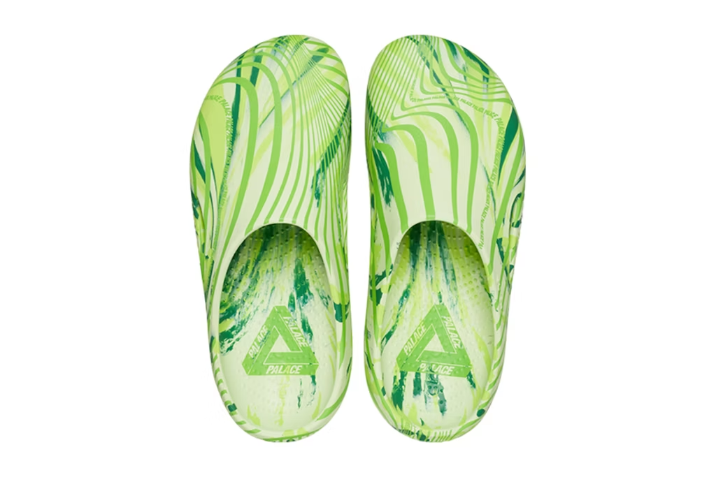 Dép Crocs Palace x Mellow Recovery Clog 'Celery' 209383-3UB - Ảnh 5