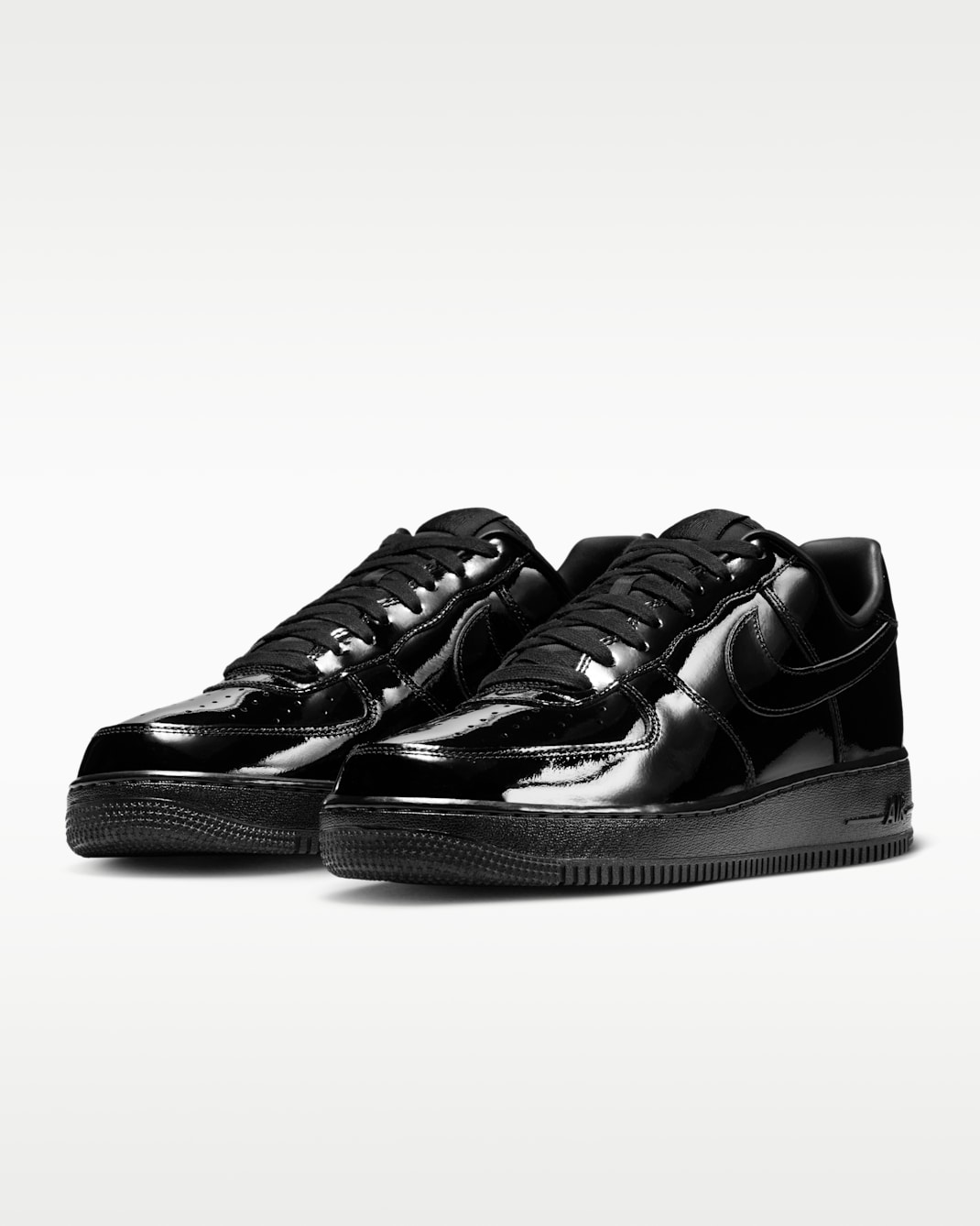 Giày Nike Air Force 1 '07 Patent Leather 'Black' IV2857-010 - Ảnh 3
